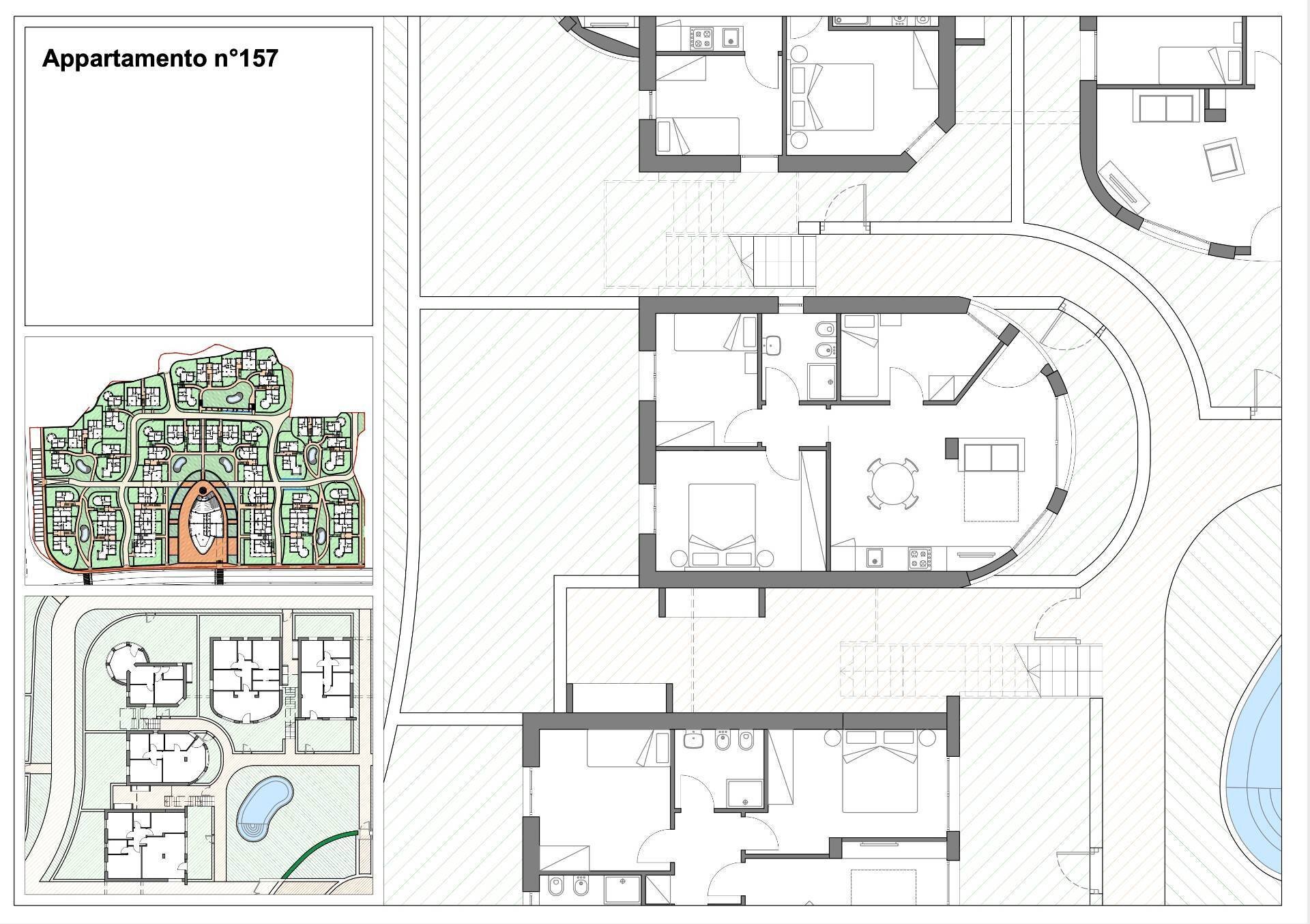 Foto 47 - Quadrilocale Via Litoranea - Complesso Costa Conero
 
157, Numana - planimetria 1