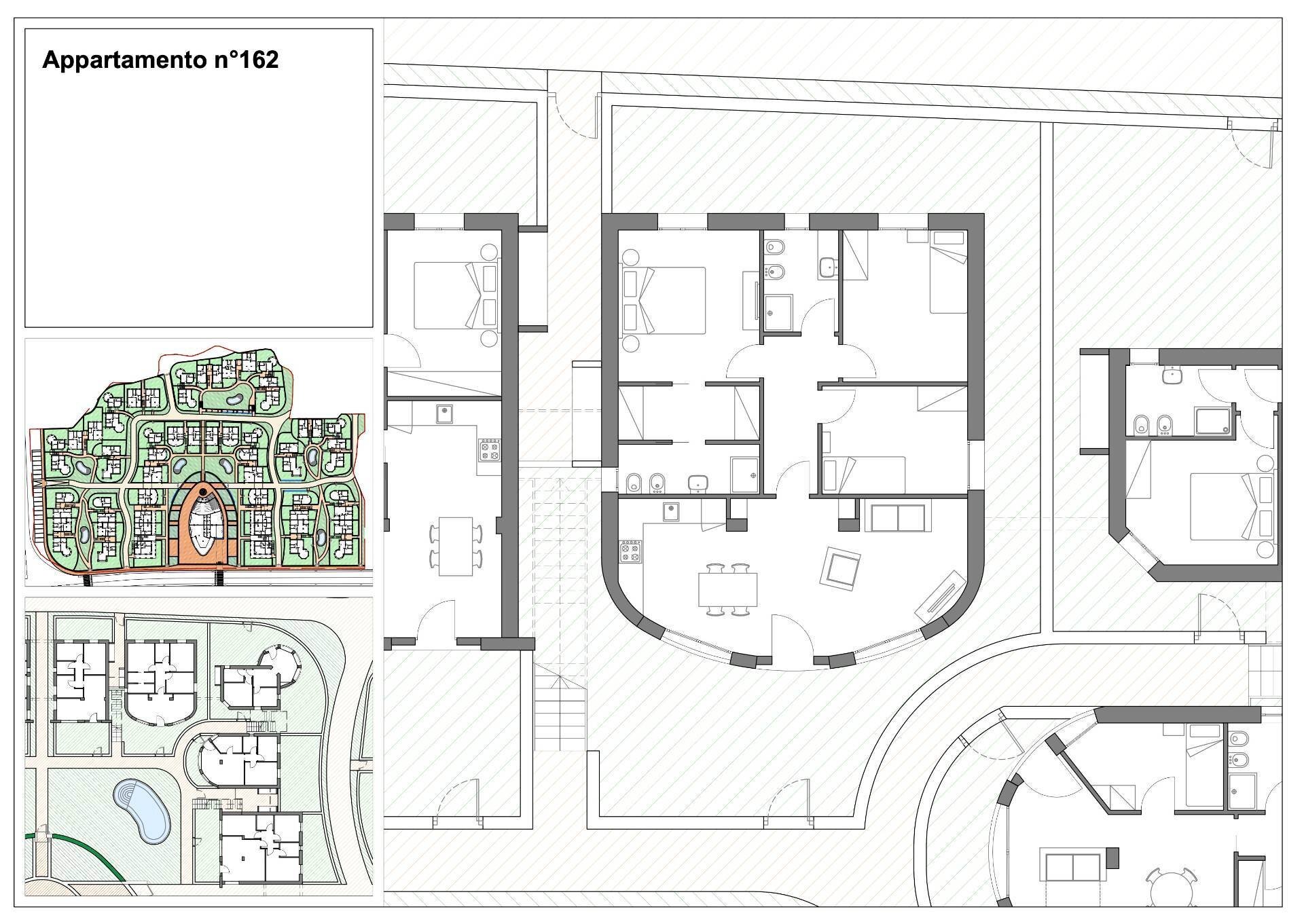 Foto 7 - Apartment Via Litoranea - Complesso Costa Conero
 
162, Numana - floor plans 1