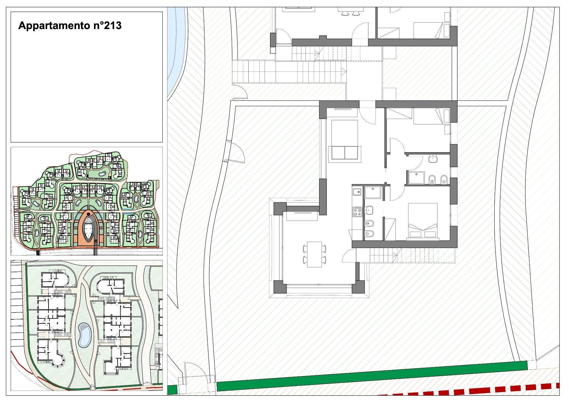 Foto 8 - Quadrilocale Via Litoranea - Complesso Costa Conero
 
213, Numana - planimetria 1