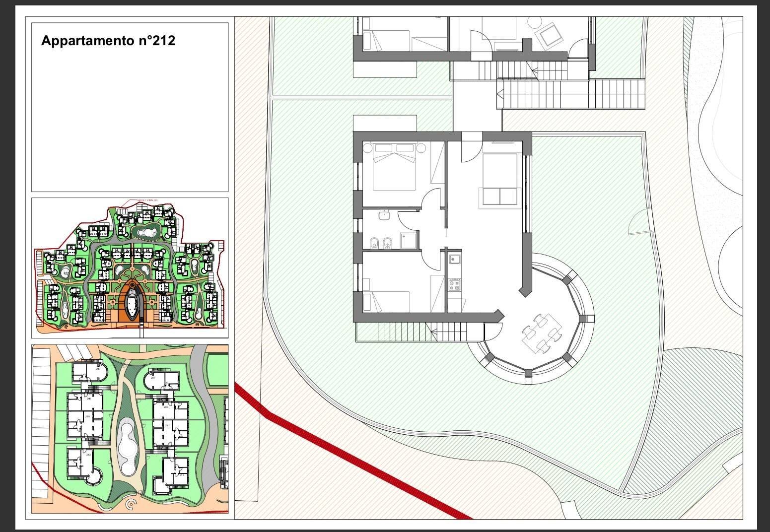 Foto 53 - Villa Via Litoranea - Complesso Costa Conero
 
150+212, Numana - planimetria 1