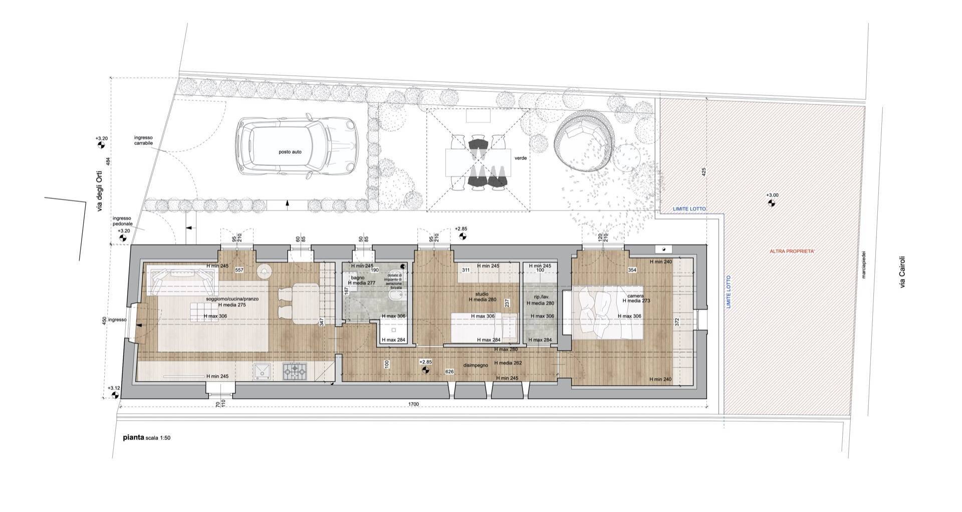 Foto 32 - Casa indipendente Via Degli Orti
 
snc, San Benedetto del Tronto - planimetria 1
