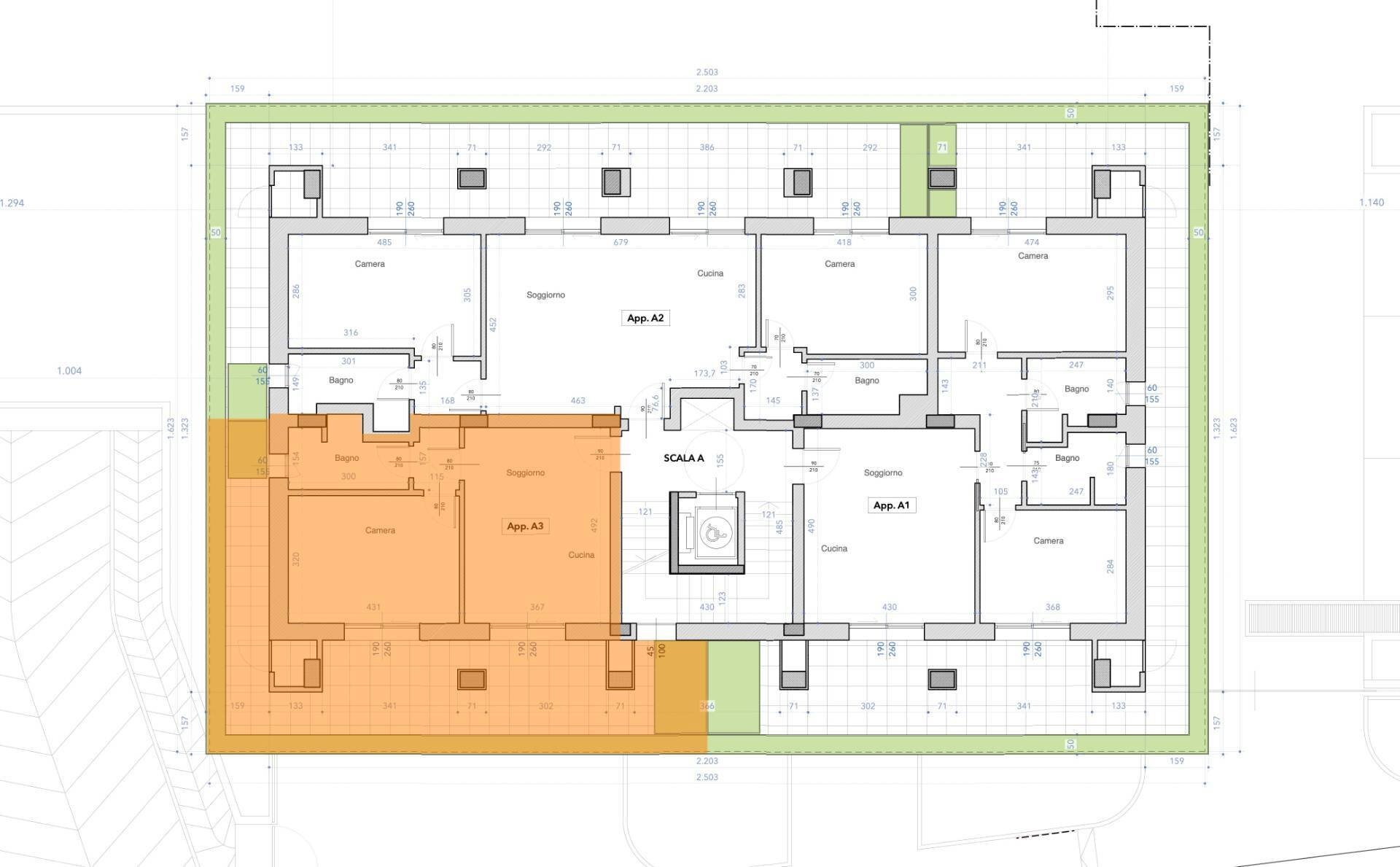 Foto 64 - Bilocale Via Formentini
 
1, San Benedetto del Tronto - planimetria 1