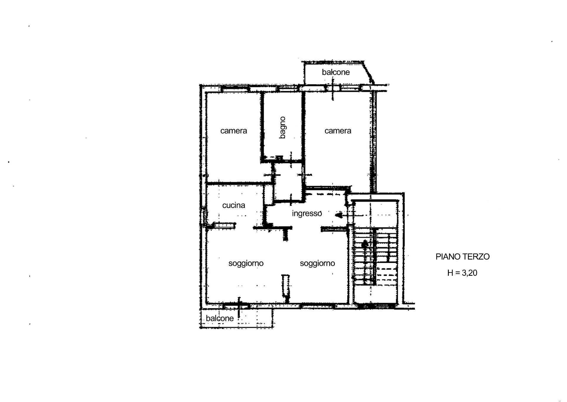 Foto 31 - Appartamento Via Voltattorni
 
32, San Benedetto del Tronto - planimetria 1