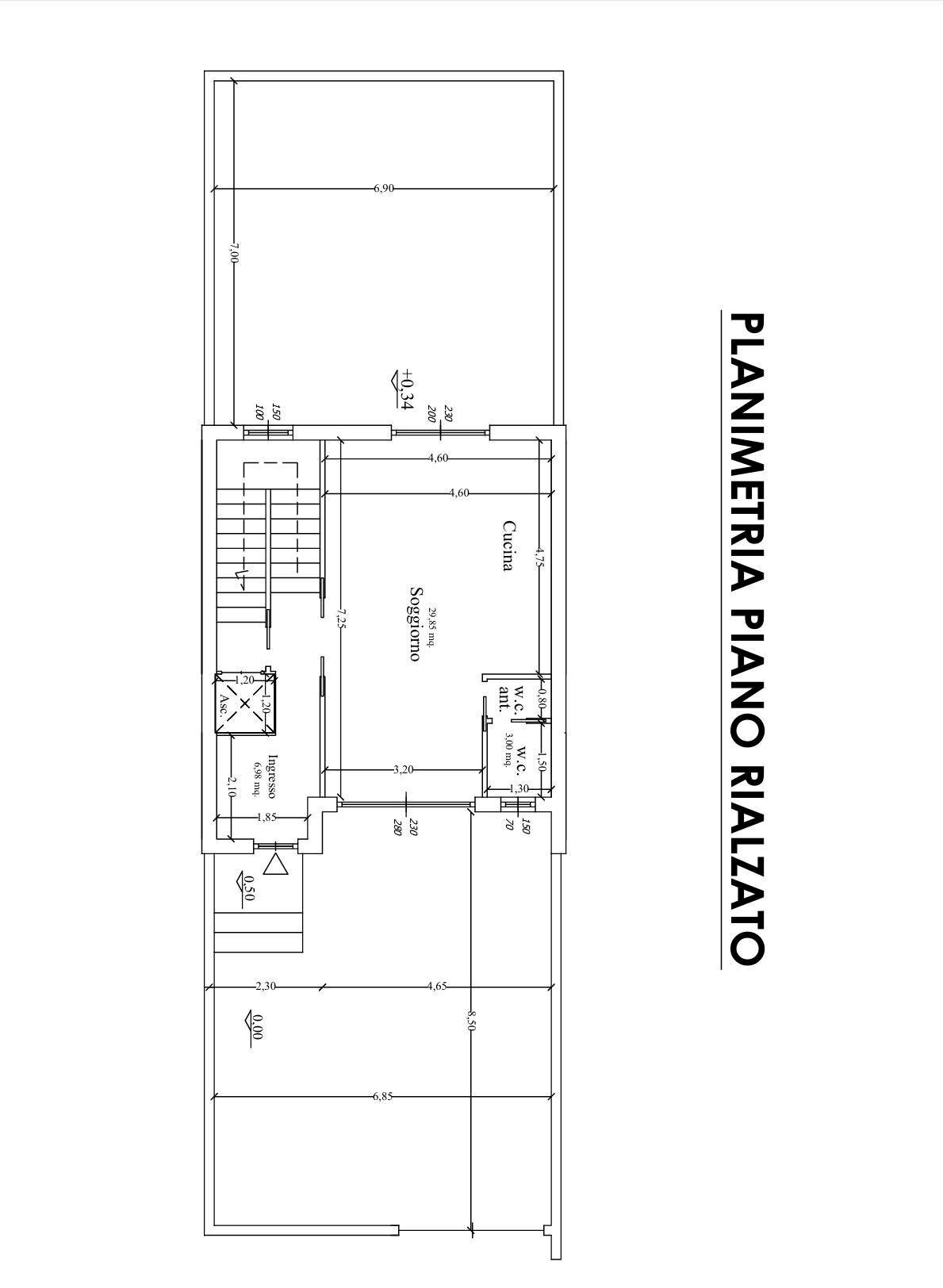 Foto 40 - Villa a Schiera Brusciano - planimetria 1