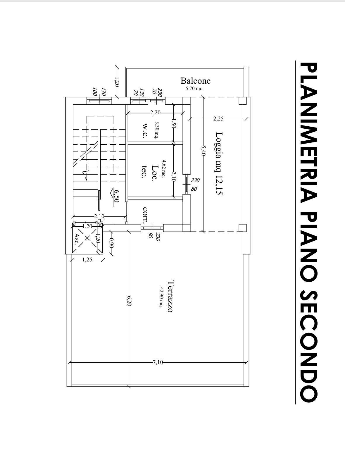 Foto 42 - Terraced Villa Brusciano - floor plans 1