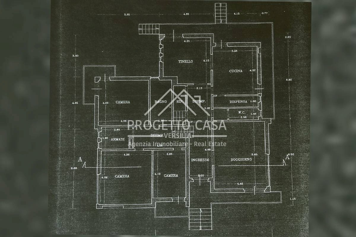 Foto 39 - Independent house VIA VERDI TORRE DEL LAGO, Viareggio - floor plans 1