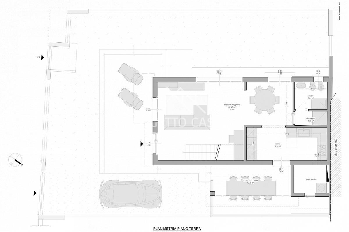 Foto 41 - Casa indipendente VIA MANZONI, Pietrasanta - planimetria 1