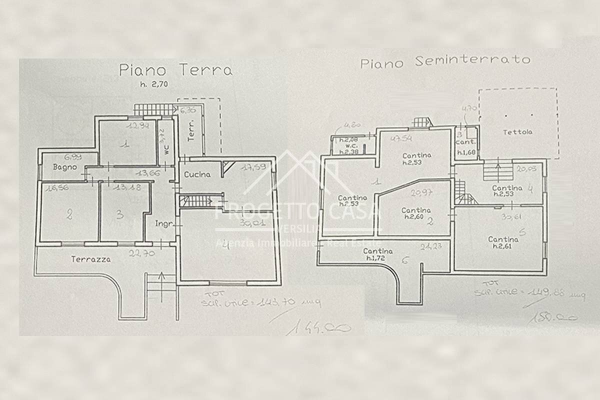 Foto 59 - Independent house VIA CREMONA, Camaiore - floor plans 1