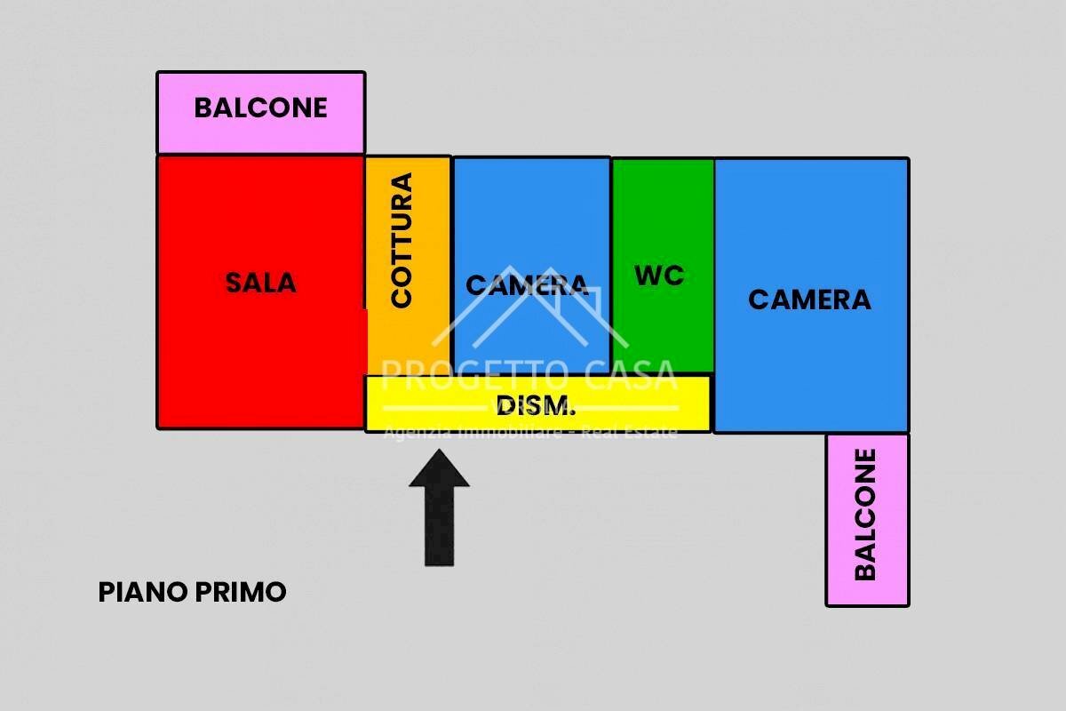 Foto 30 - Trilocale VIA BOCCHERINI, Camaiore - planimetria 1