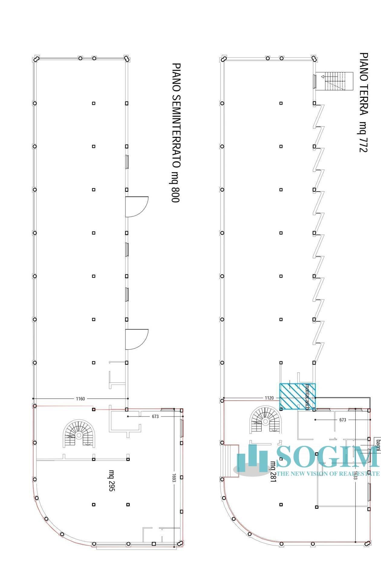 Foto 19 - Commercial Premises Buscate - floor plans 1