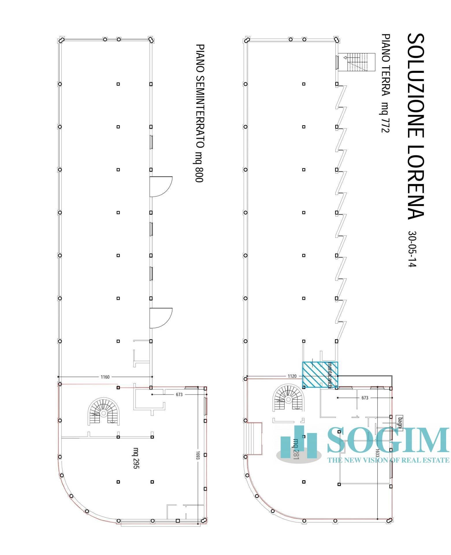 Foto 21 - Locale Commerciale Buscate - planimetria 1