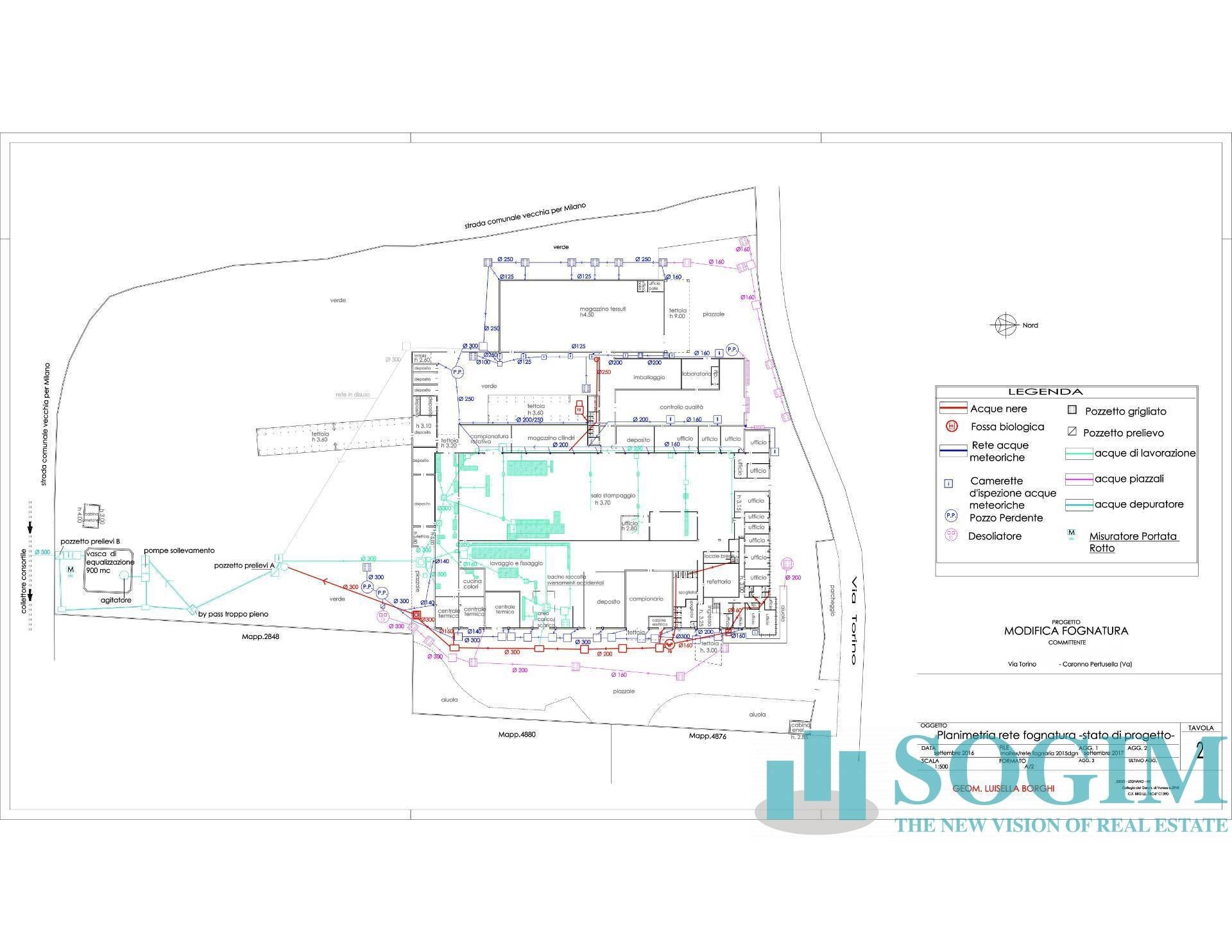 Foto 4 - Terreno edificabile via torino, Caronno Pertusella - planimetria 1