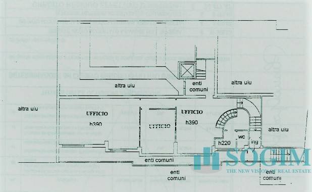 Foto 4 - Ufficio Monza - planimetria 1