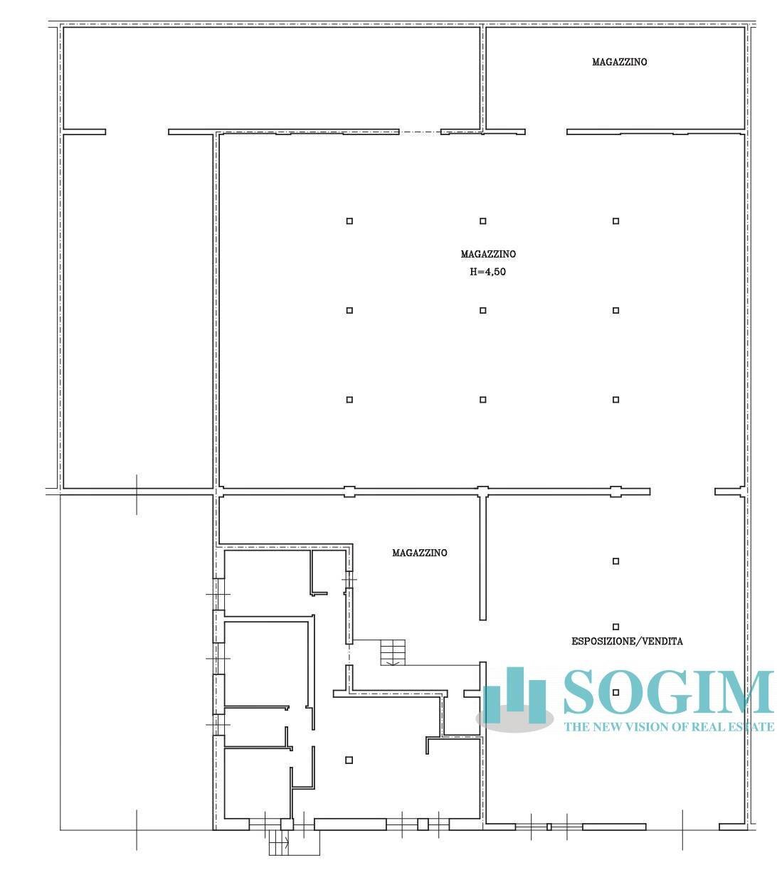 Foto 13 - Capannone via varese
 
50, Inveruno - planimetria 1