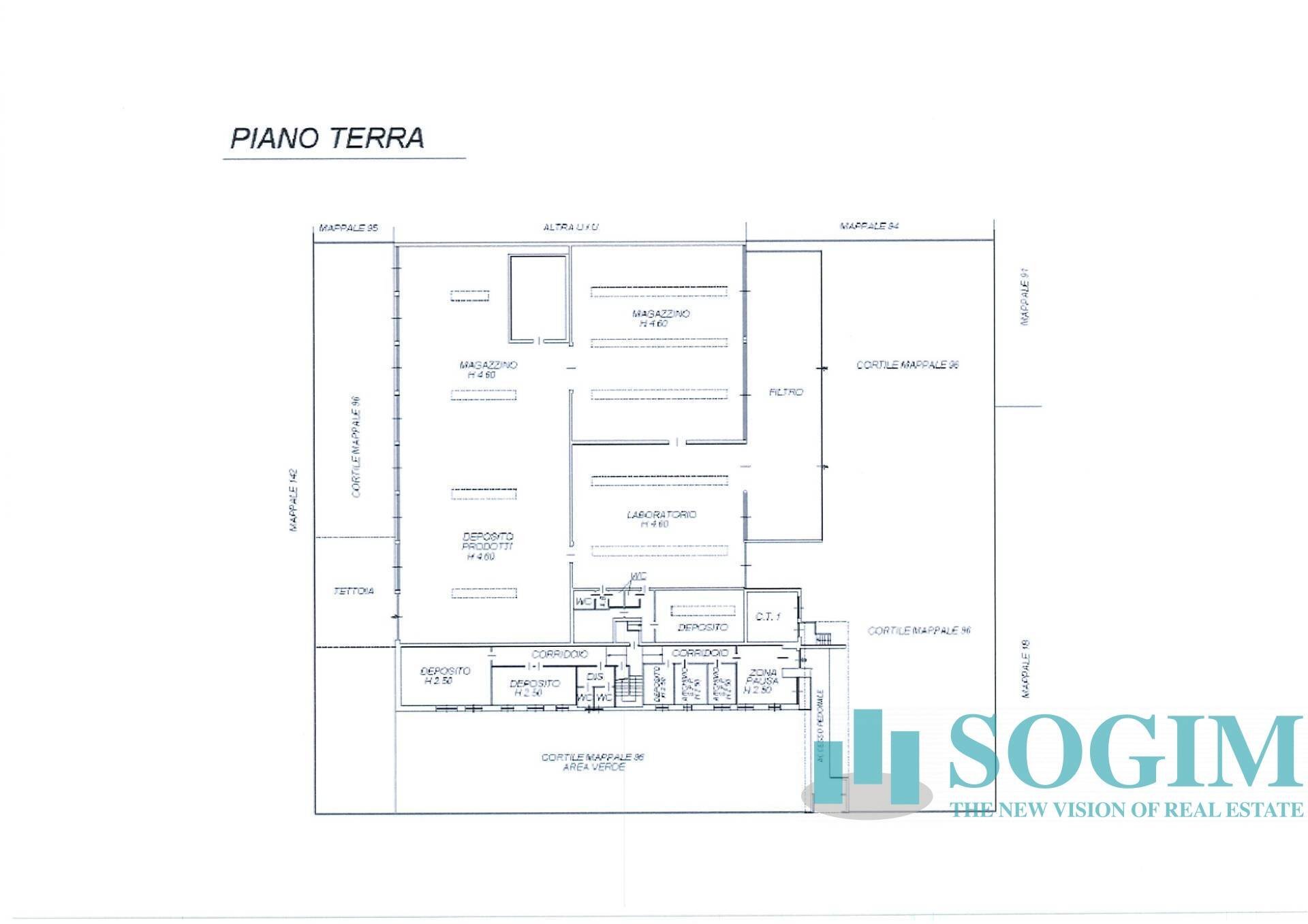Foto 41 - Capannone Via Caravaggio, Desio - planimetria 1