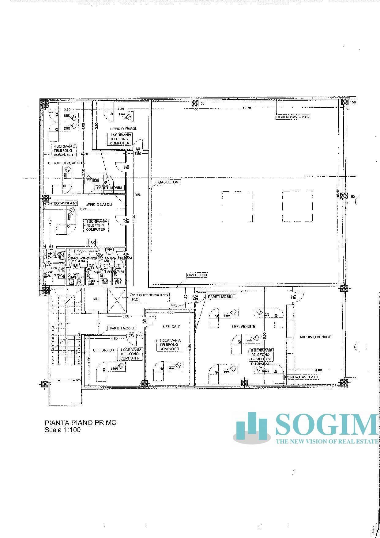 Foto 28 - Capannone VIA LA PIRA
 
snc, Brugherio - planimetria 1