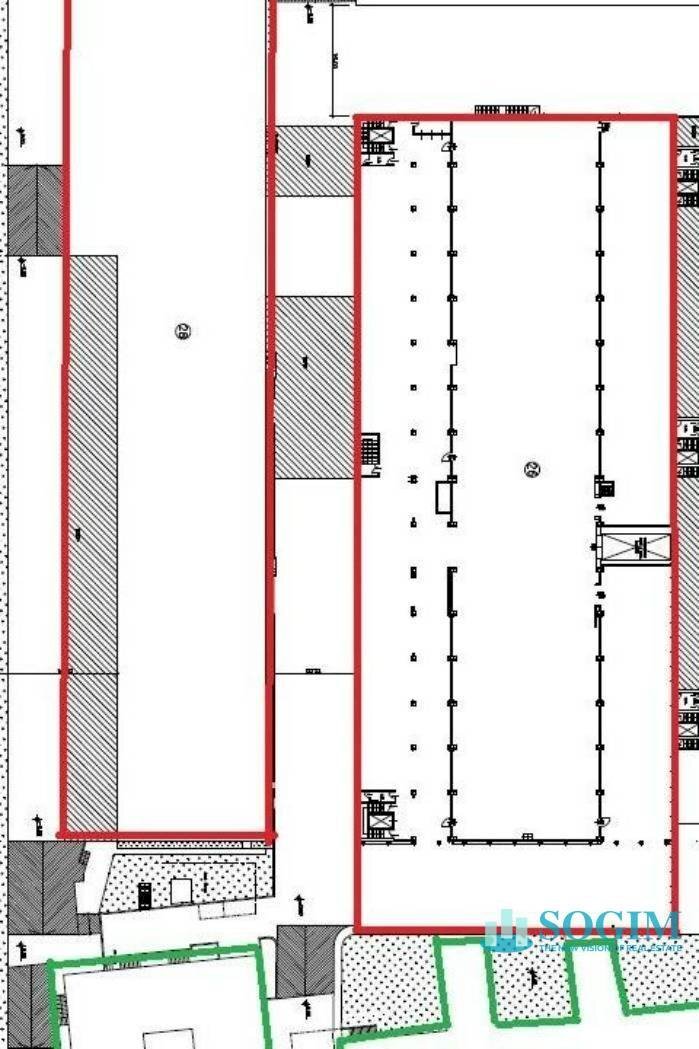 Foto 25 - Capannone Via Margherita Viganò de Vizzi
 
35, Cinisello Balsamo - planimetria 1