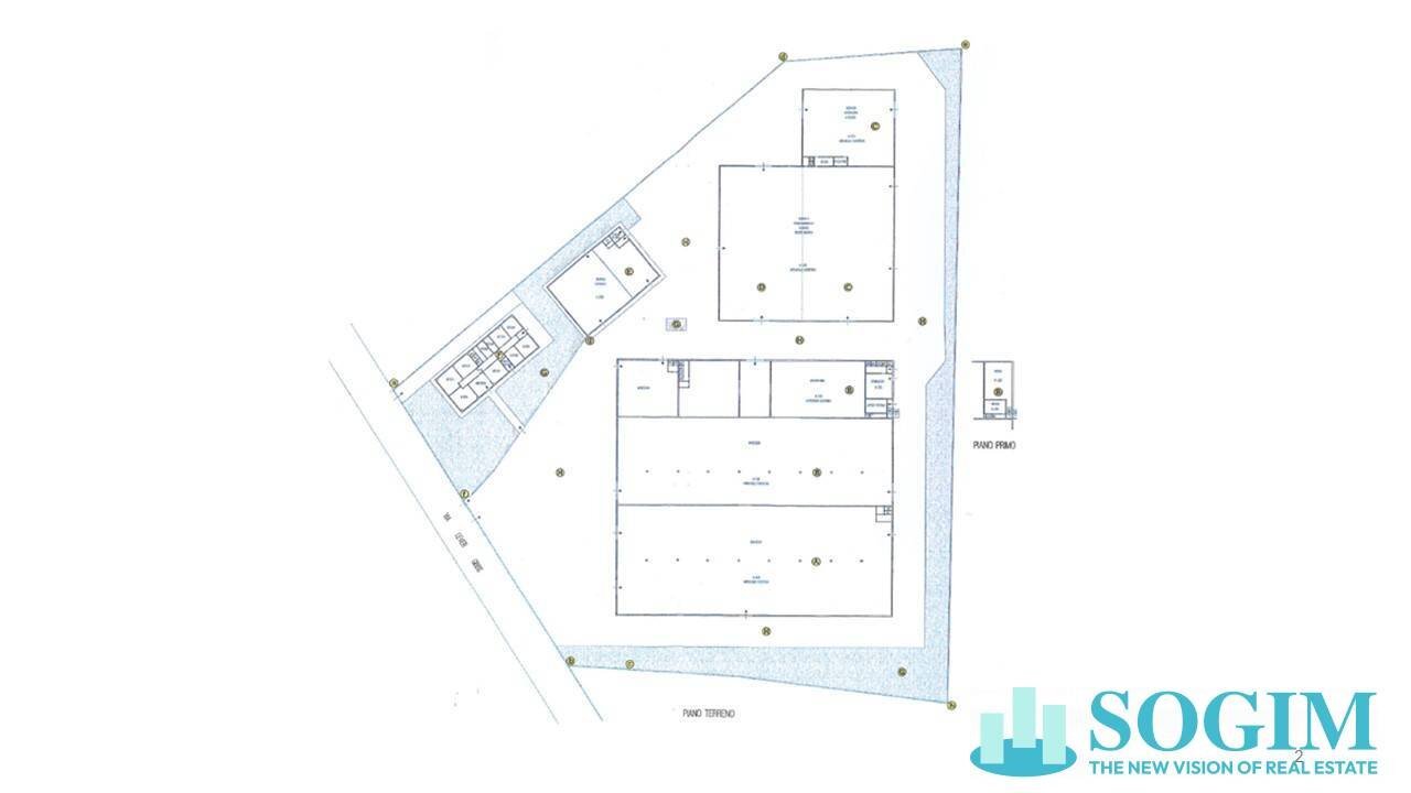 Foto 15 - Capannone Casalpusterlengo - planimetria 1