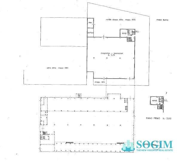 Foto 36 - Capannone Via Bergamo
 
15, Pioltello - planimetria 1