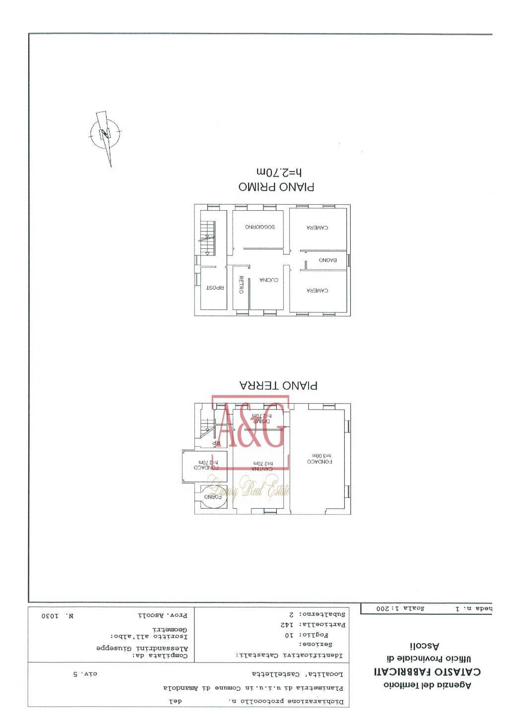 Foto 32 - Rustic Amandola - floor plans 1