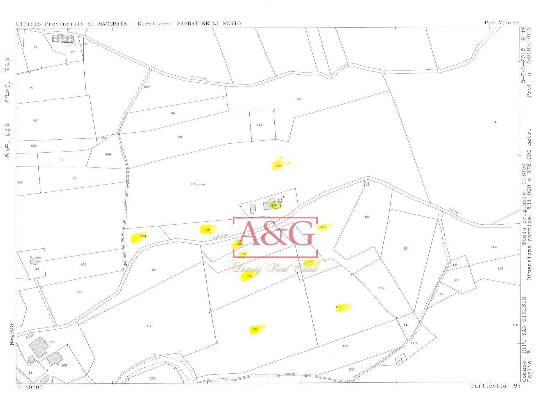 Foto 13 - Rustico FIASTRA, Ripe San Ginesio - planimetria 1