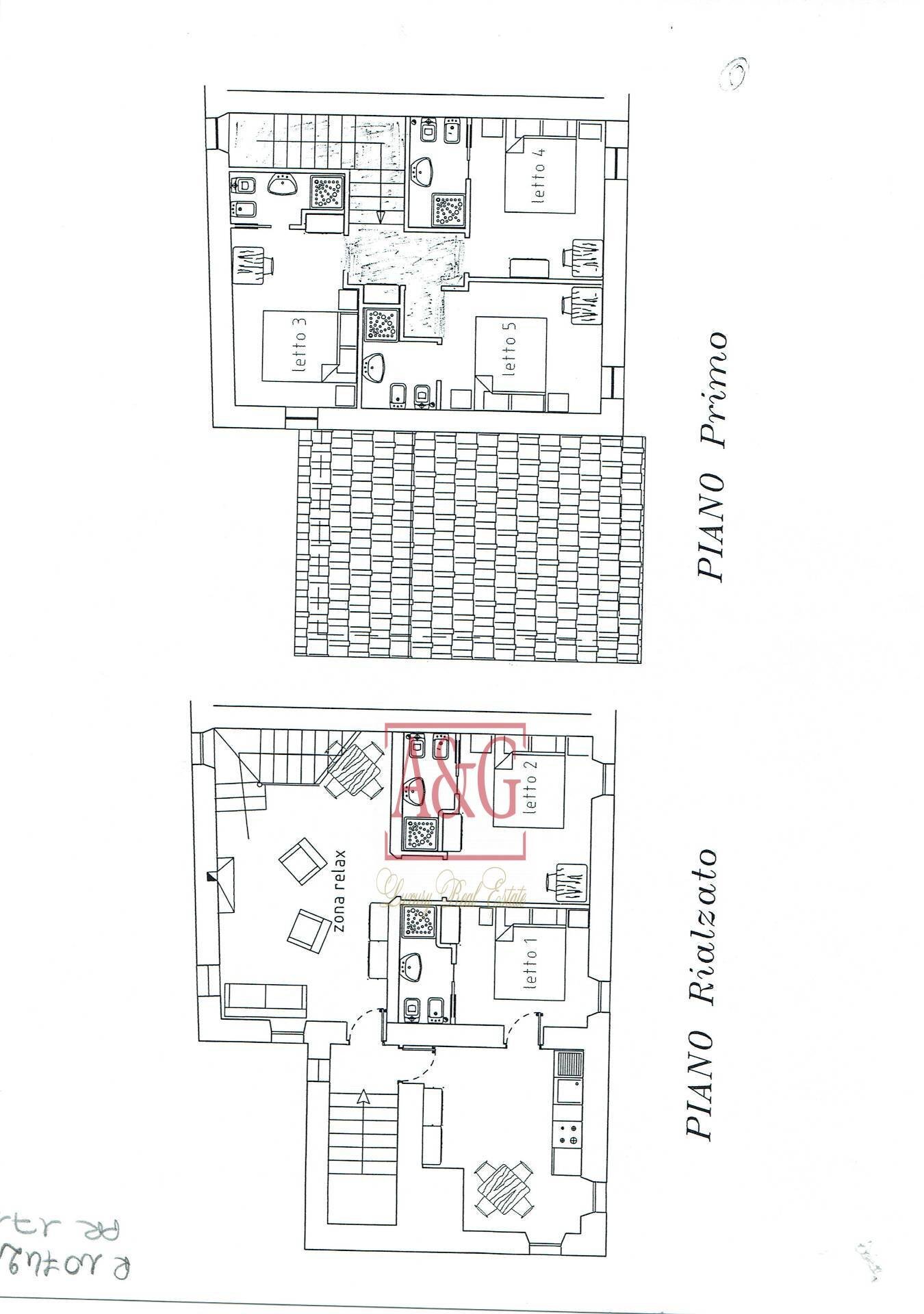 Foto 27 - Rustic FRAZIONE OSOLI, Roccafluvione - floor plans 1