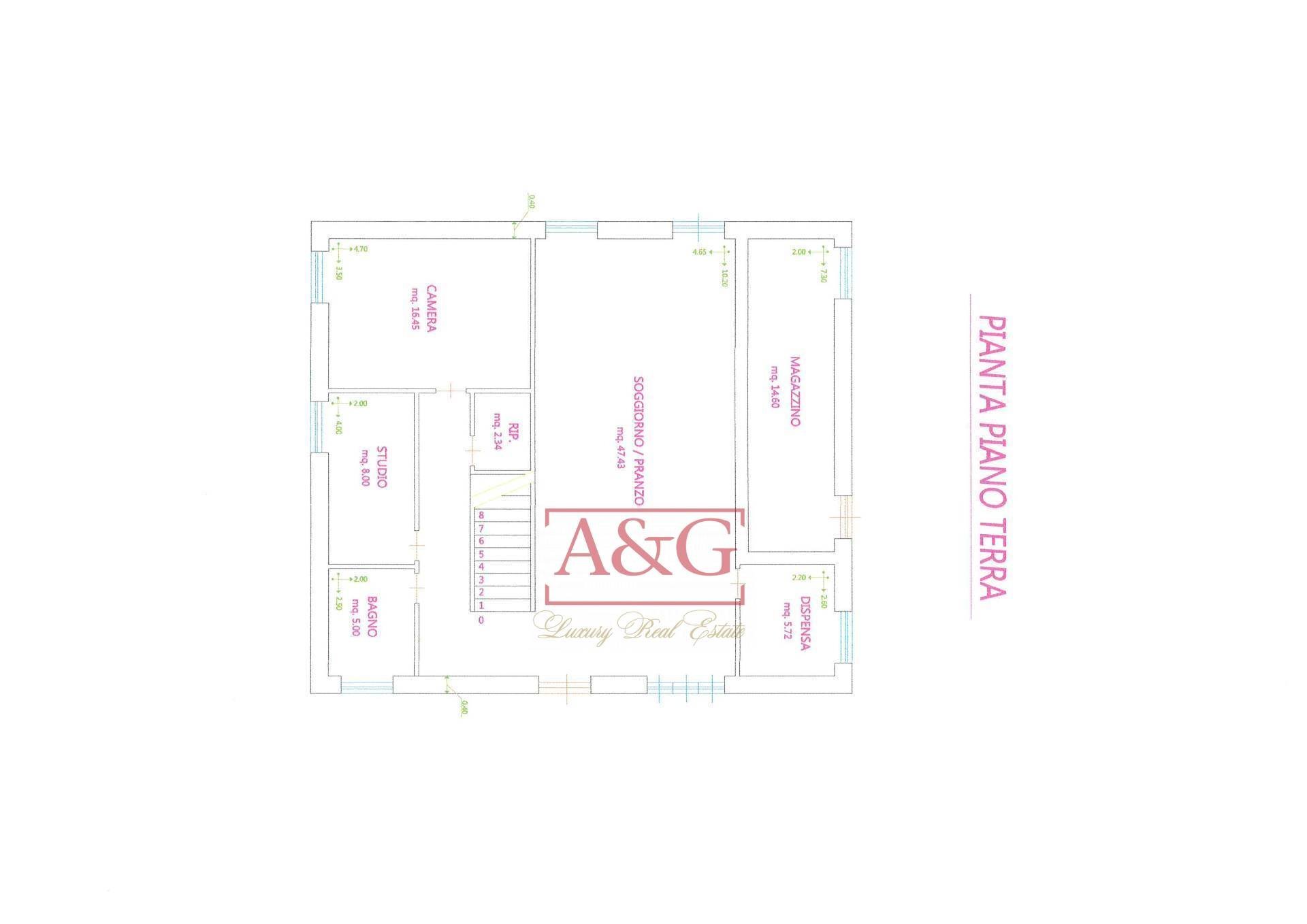 Foto 43 - Rustico contrada Paradette
 
snc, Rapagnano - planimetria 1