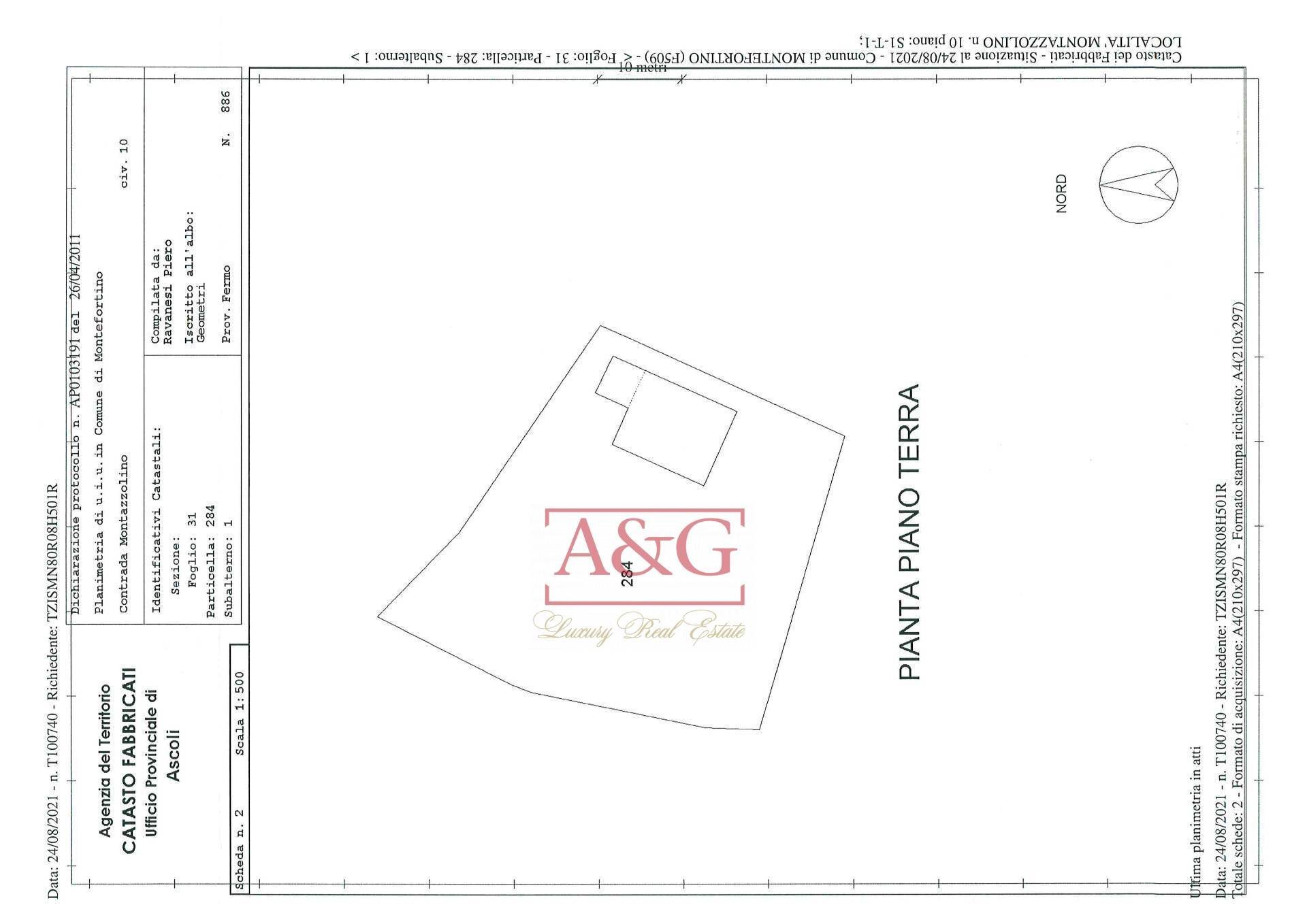 Foto 55 - Villa Loc. Montazzolino
 
10, Montefortino - floor plans 1