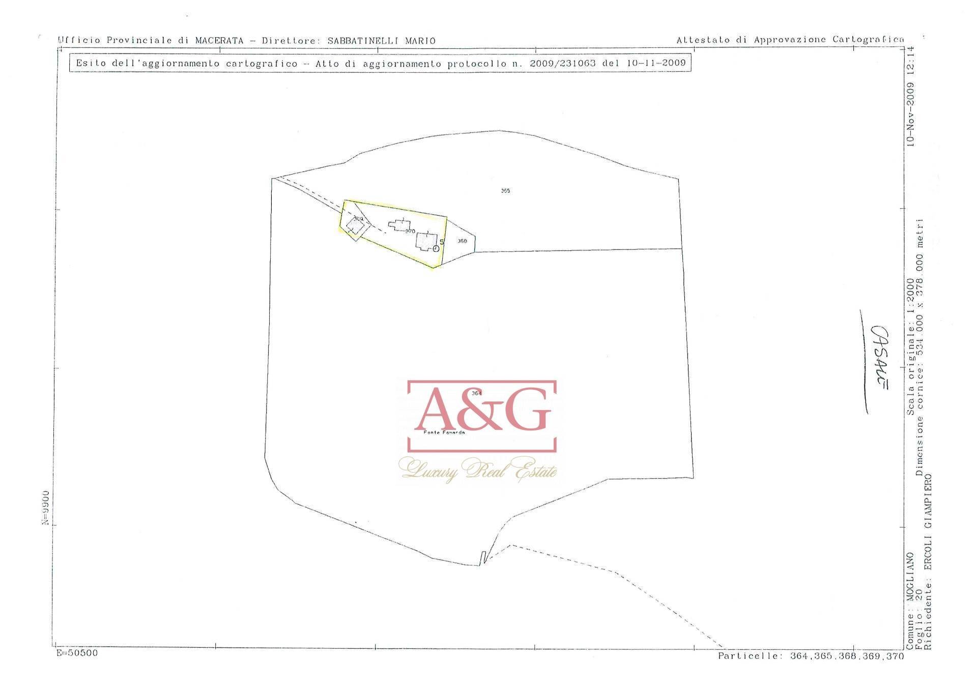 Foto 27 - Rustico Contrada Casale
 
8, Mogliano - planimetria 1