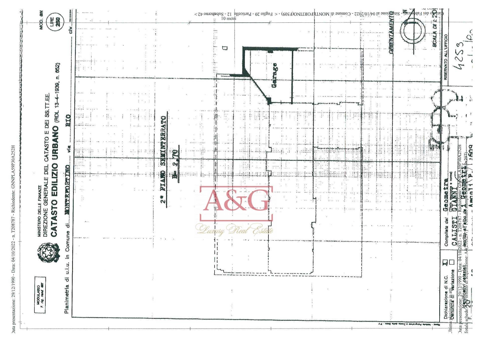 Foto 34 - Apartment Via Rio, Montefortino - floor plans 1