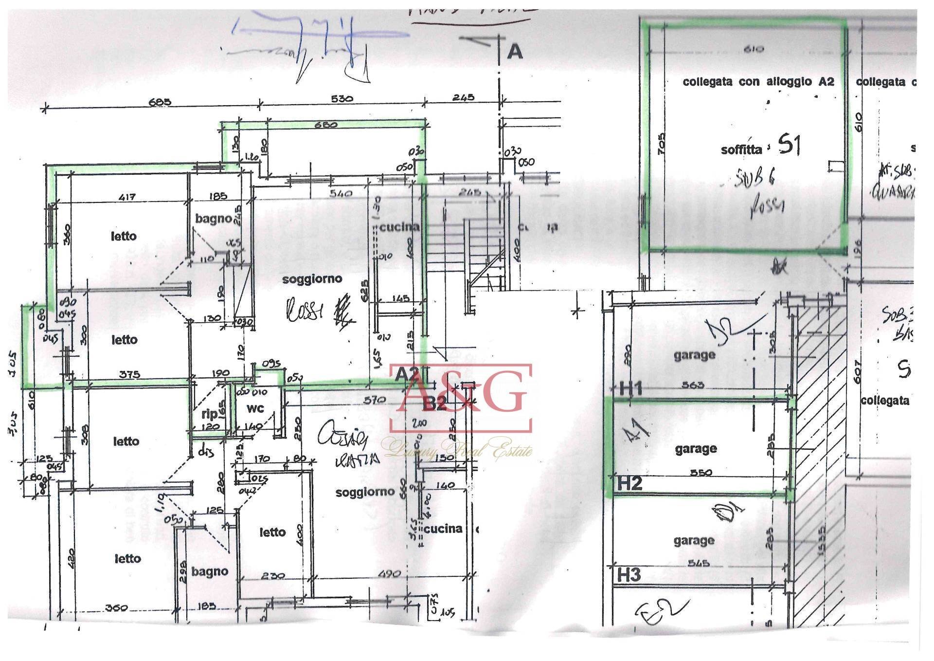 Foto 27 - Apartment Via Roma
 
4, Amandola - floor plans 1