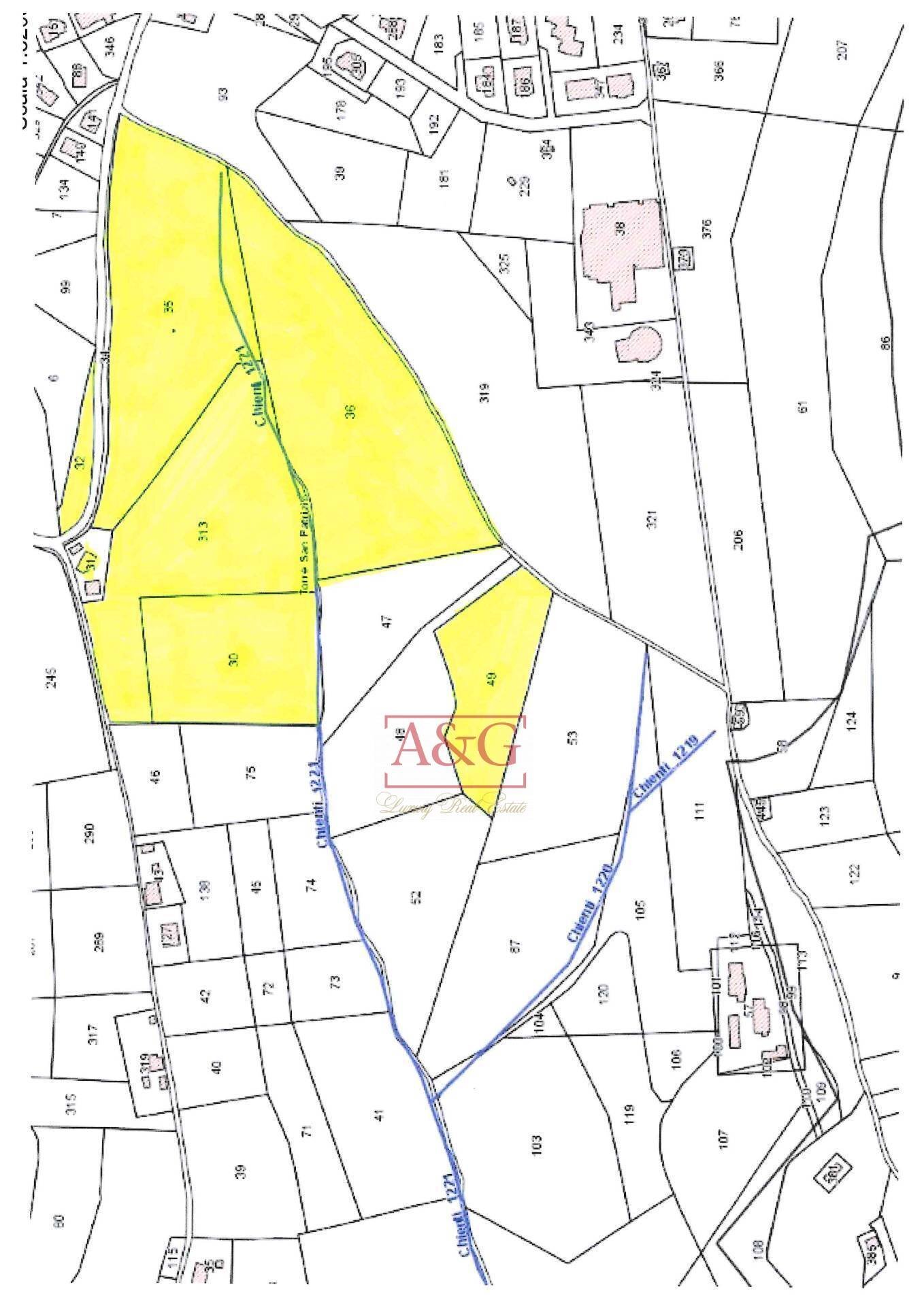 Foto 12 - Terreno agricolo Contrada Rio del Bove, Torre San Patrizio - planimetria 1