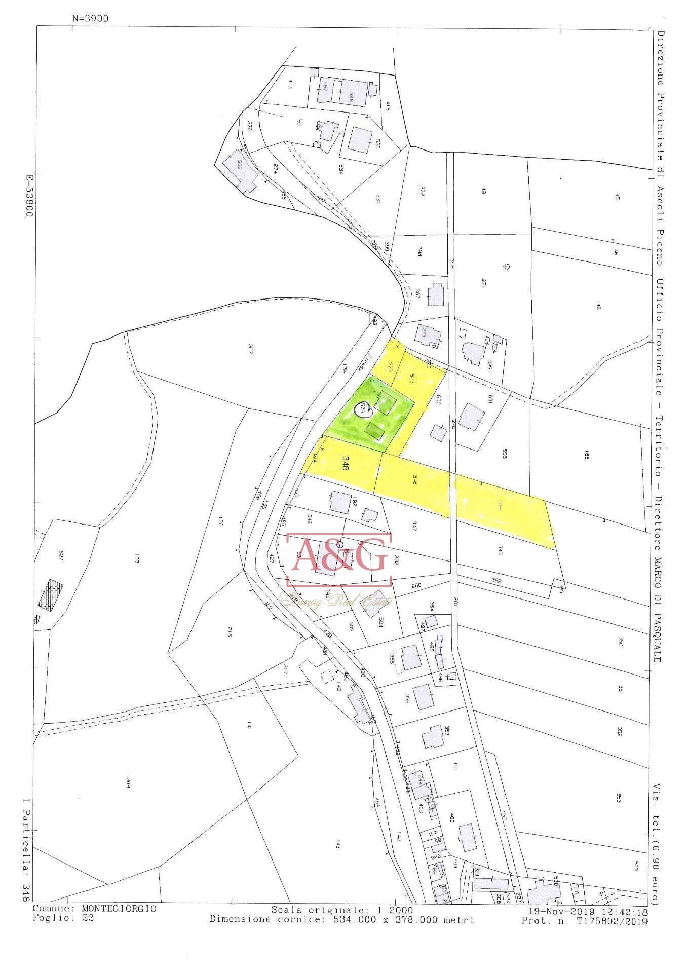 Foto 59 - Casa semi indipendente Contrada Montone
 
44, Montegiorgio - planimetria 1