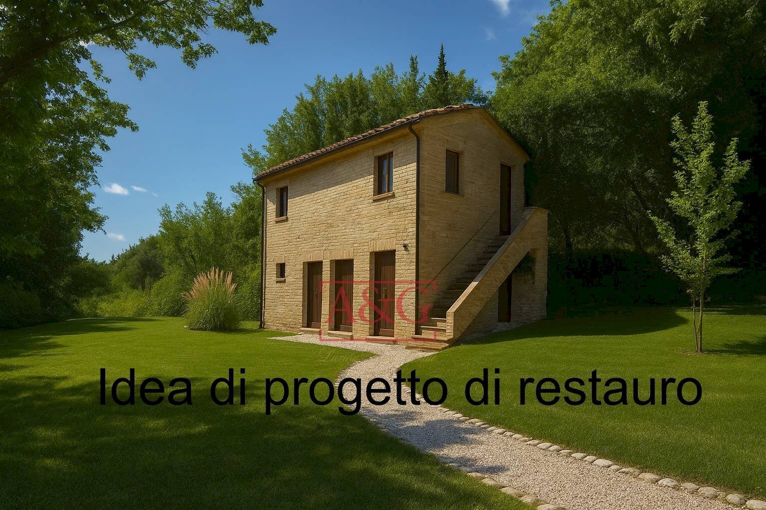 Foto 1 - Rustico Via Bresciano, Massa Fermana - foto 1