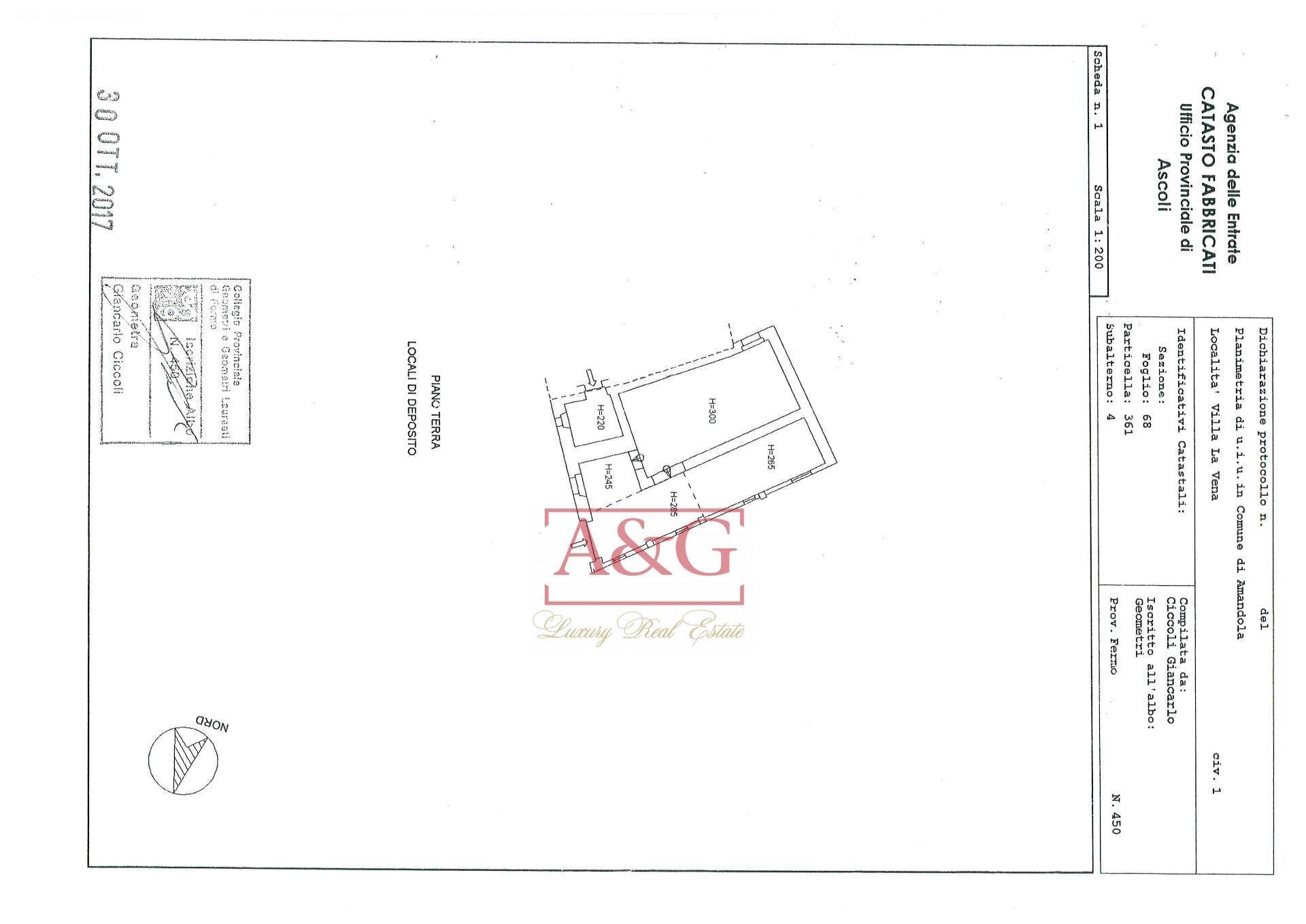 Foto 38 - Rustic amandola, Amandola - floor plans 1