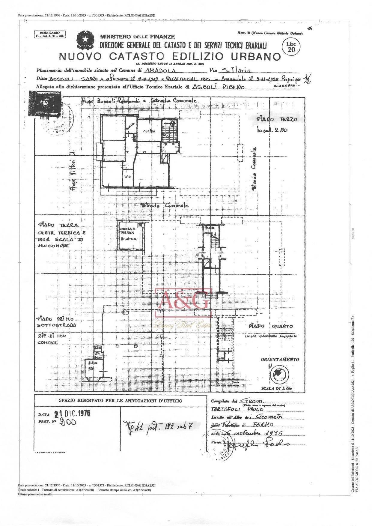Foto 45 - Apartment Via Aldo Moro
 
22, Amandola - floor plans 1