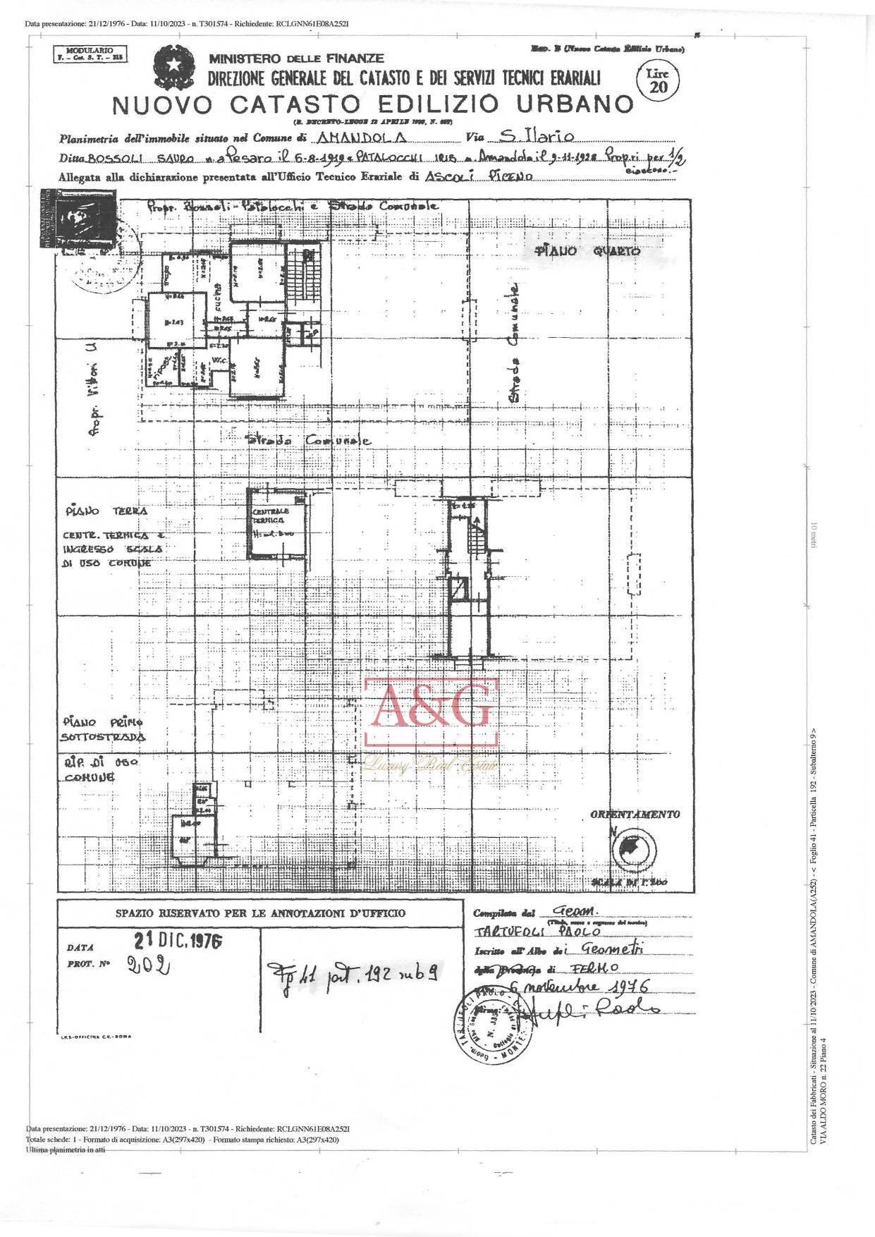 Foto 27 - Attic Via Aldo Moro
 
22, Amandola - floor plans 1