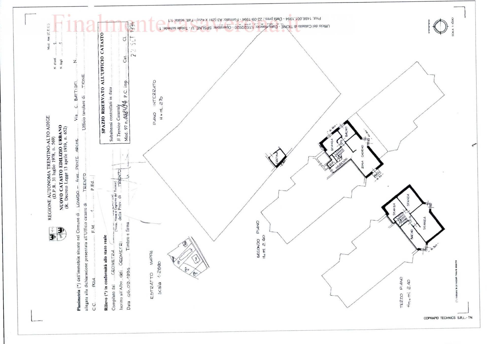 Foto 43 - Apartment Via Cesare Battisti
 
41, Comano Terme - floor plans 1