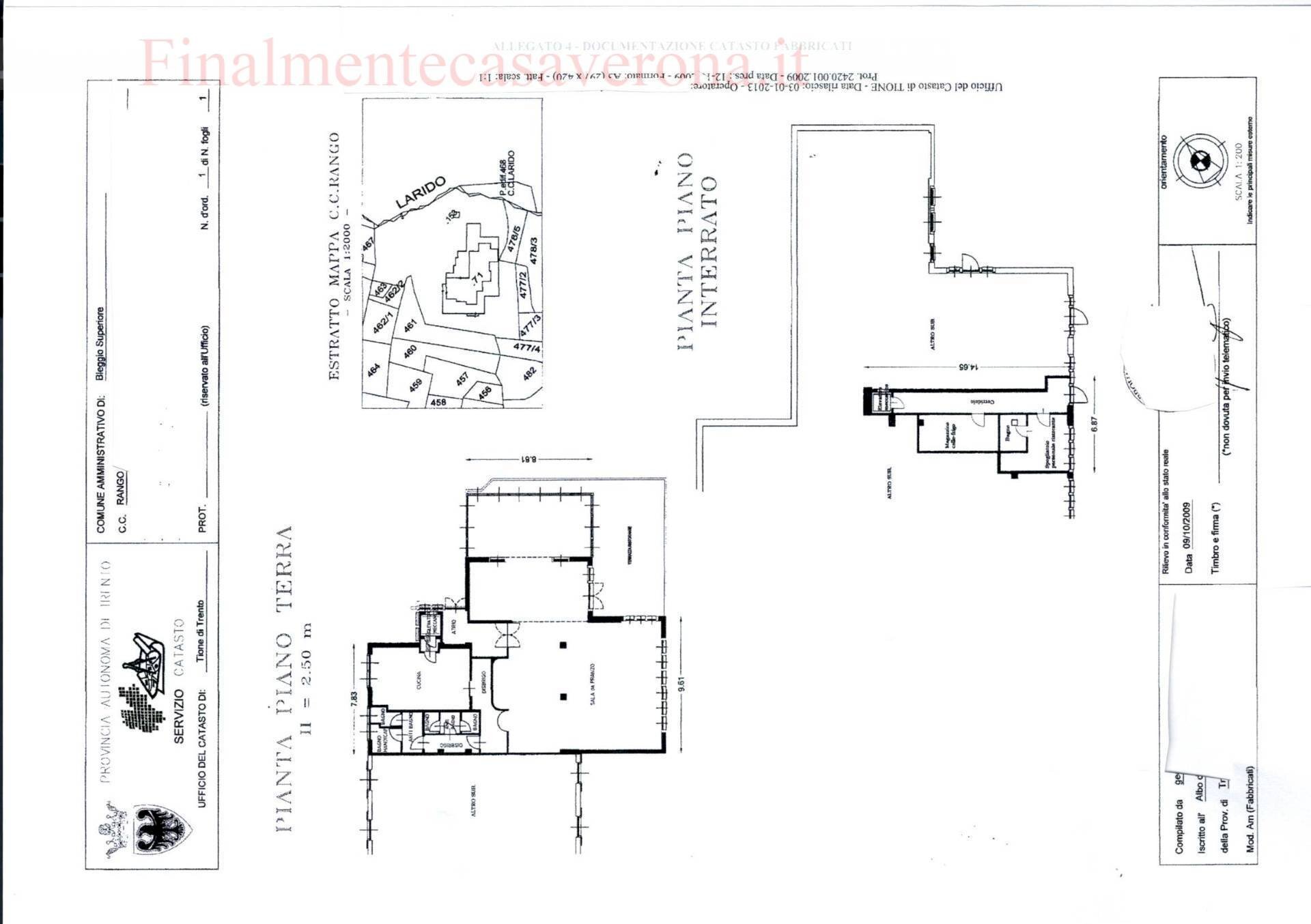 Foto 41 - Commercial Activity Cavaione
 
42, Bleggio Superiore - floor plans 1