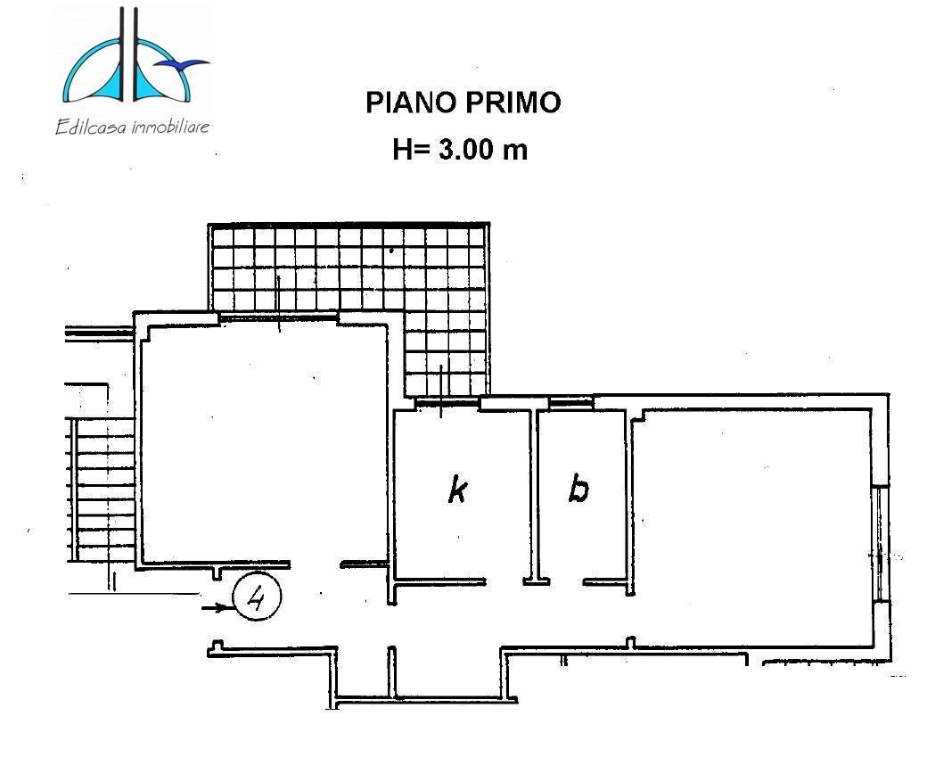 Foto 9 - Three-room apartment Via Del Casale Giuliani
 
46, Roma - floor plans 1