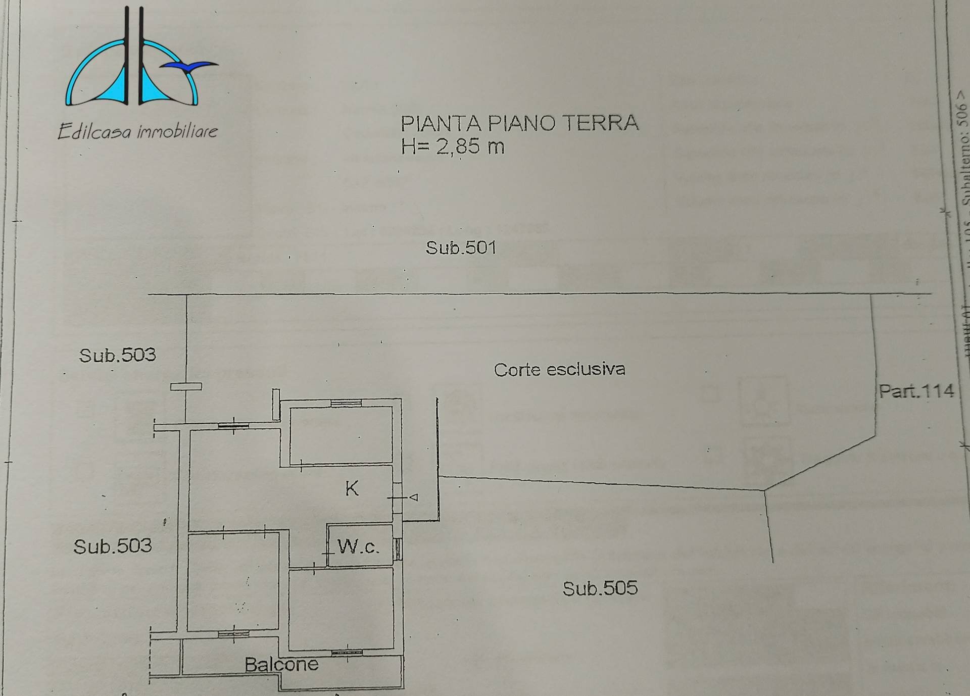 Foto 18 - Apartment Via Salaria km 45.500, Nerola - floor plans 1