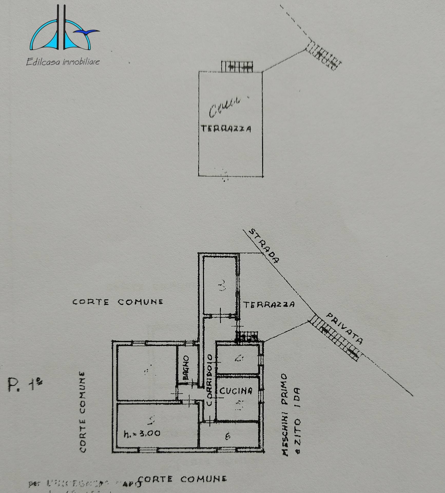 Foto 15 - Apartment via XXI APRILE
 
1, Fara in Sabina - floor plans 1