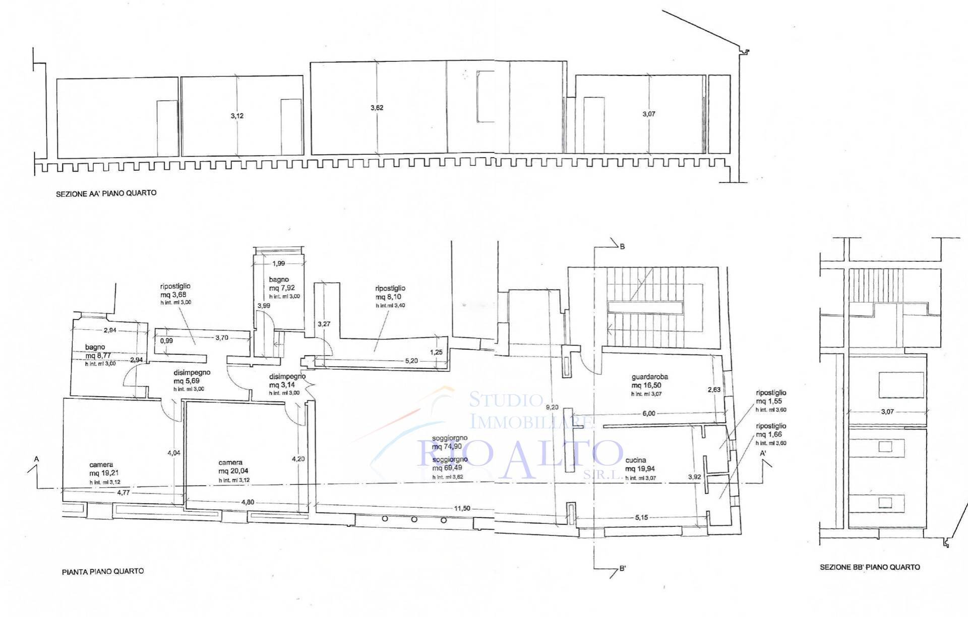 Foto 20 - Appartamento Venezia - planimetria 1