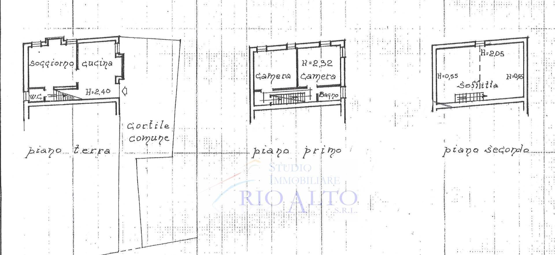 Foto 2 - Casa semi indipendente Venezia - planimetria 1