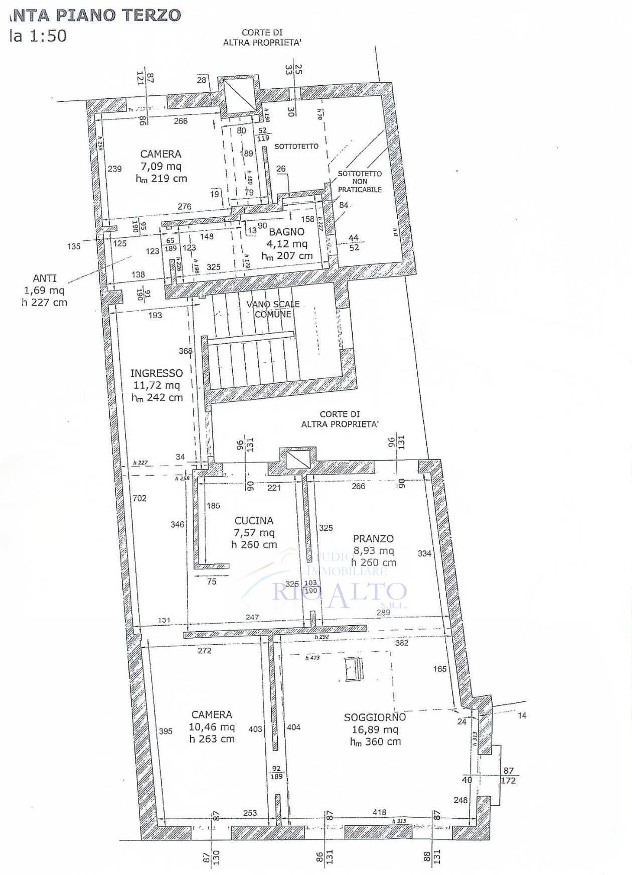 Foto 23 - Appartamento Venezia - planimetria 1