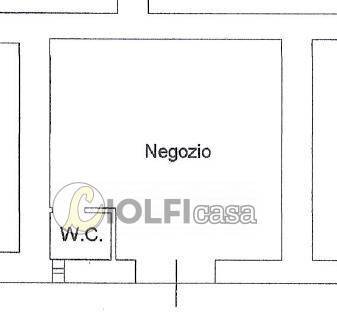 Foto 3 - Locale Commerciale 13, Cassino - planimetria 1