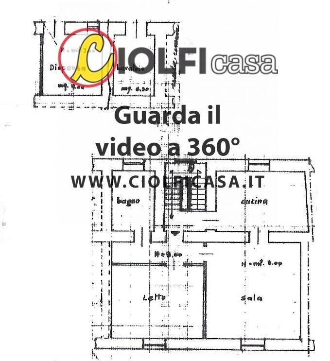Foto 9 - Trilocale 17, Cassino - planimetria 1