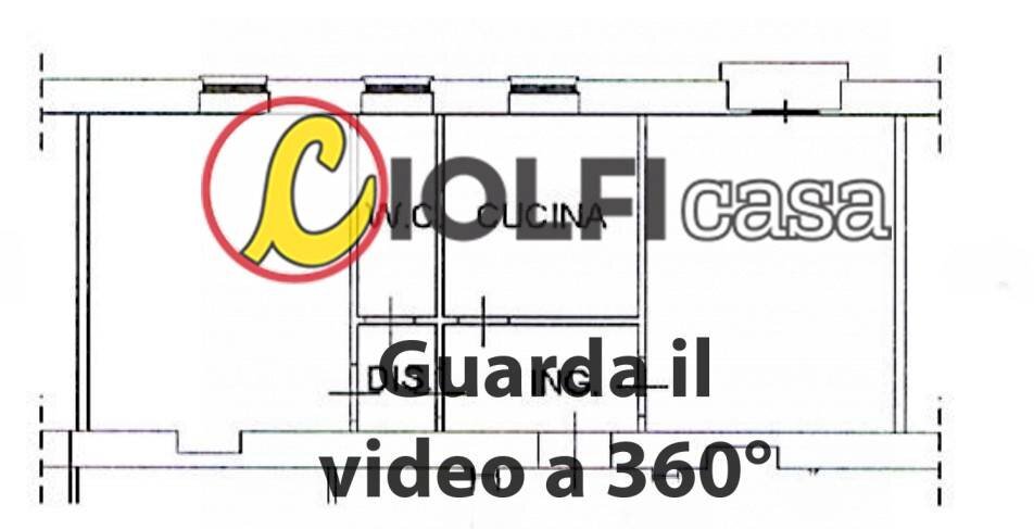 Foto 15 - Bilocale Cassino - planimetria 1