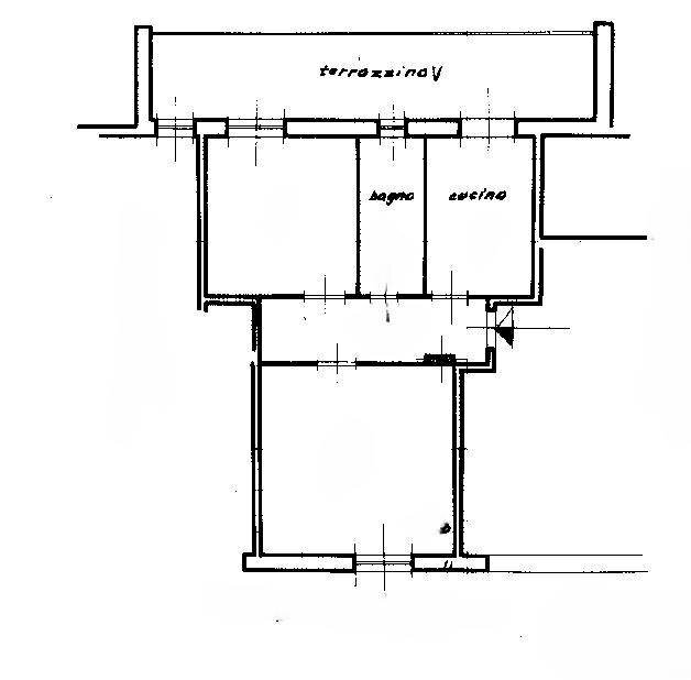Foto 14 - Trilocale VIA POLI, Portici - planimetria 1