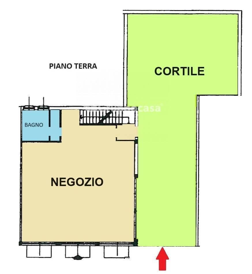 Foto 40 - Locale Commerciale via espinasse
 
90, Magenta - planimetria 1